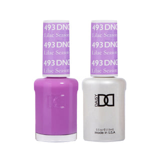 Daisy DND Gel Polish - Lilac Season #493 (with Free Matching Polish)