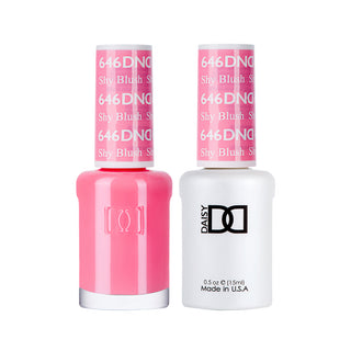 Daisy DND Gel Polish - Shy Blush #646 (with Free Matching Polish)