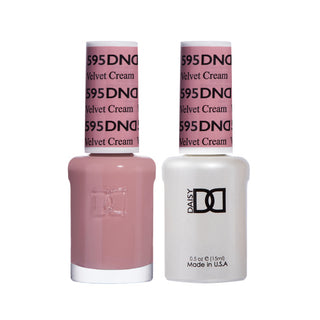 Daisy DND Gel Polish - Velvet Cream #595 (with Free Matching Polish)