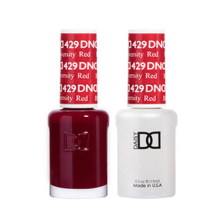 Daisy DND Gel Polish - Boston University Red #429 (with Free Matching Polish)