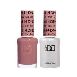 Daisy DND Gel Polish - Sun Tan #614 (with Free Matching Polish)