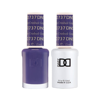 Daisy DND Gel Polish - Crushed Grape #737 (with Free Matching Polish)