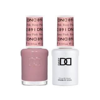 Daisy DND Gel Polish - Rosy Pink #891 (with Free Matching Polish)