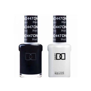 Daisy DND Gel Polish - Black Licorice #447 (with Free Matching Polish)