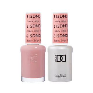 Daisy DND Gel Polish - Honey Beige #615 (with Free Matching Polish)