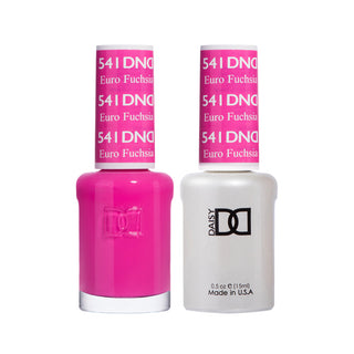 Daisy DND Gel Polish - Euro Fuchsia #541 (with Free Matching Polish)