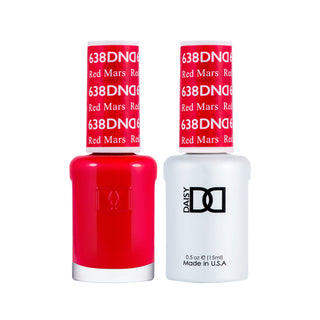 Daisy DND Gel Polish - Red Mars #638 (with Free Matching Polish)
