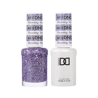 Daisy DND Gel Polish - Shooting Star #411 (with Free Matching Polish)