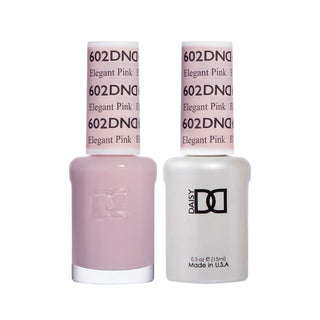 Daisy DND Gel Polish - Elegant Pink #602 (with Free Matching Polish)