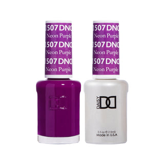 Daisy DND Gel Polish - Neon Purple #507 (with Free Matching Polish)