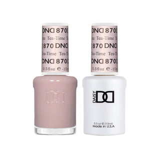 Daisy DND Gel Polish - Tea-Time #870 (with Free Matching Polish)