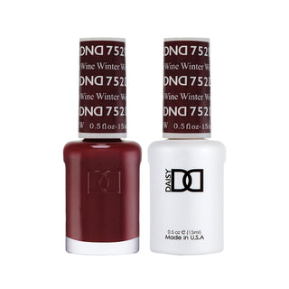 Daisy DND Gel Polish - Winter Wine #752 (with Free Matching Polish)