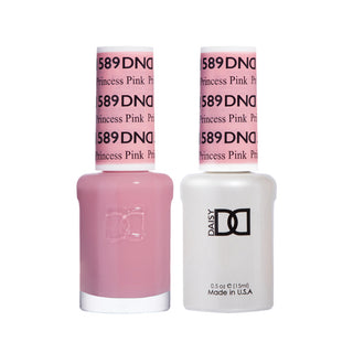 Daisy DND Gel Polish - Princess Pink #589 (with Free Matching Polish)