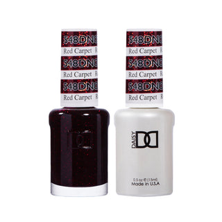 Daisy DND Gel Polish - Red Carpet #548 (with Free Matching Polish)