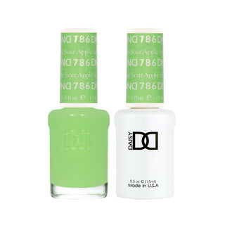 Daisy DND Gel Polish - Sour Apple #786 (with Free Matching Polish)