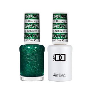 Daisy DND Gel Polish - Nature is Healing #909 (with Free Matching Polish)