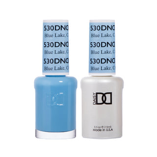 Daisy DND Gel Polish - Blue Lake #530 (with Free Matching Polish)