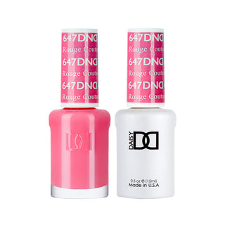 Daisy DND Gel Polish - Rouge Couture #647 (with Free Matching Polish)