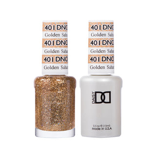 Daisy DND Gel Polish - Golden Sahara Star #401 (with Free Matching Polish)