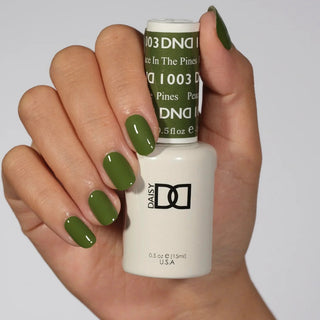 Daisy DND Gel Polish - Peace in the Pines #1003 (with Free Matching Polish)