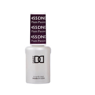 Daisy DND Gel Polish - Plum Passion #455