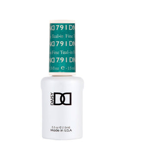 Daisy DND Gel Polish - Teal-in Fine #791