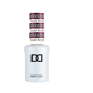 Daisy DND Gel Polish - Purple Scorpio #674
