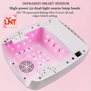 LNT 96W Cordless Red Light Nail Lamp - Professional Salon Results Anywhere