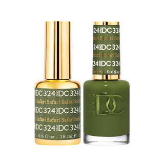DND DC Gel Polish - Safari #324 (with Free Matching Polish)