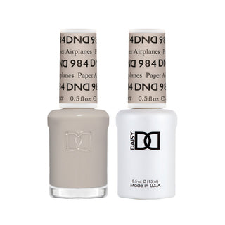Daisy DND Gel Polish - Paper Airplanes #984 (with Free Matching Polish)