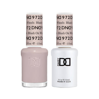 Daisy DND Gel Polish - Blush on Wheels #972 (with Free Matching Polish)