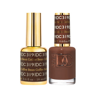 DND DC Gel Polish - Coffee Bean #319 (with Free Matching Polish)