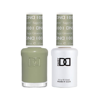 Daisy DND Gel Polish - Sage Groovin #1001 (with Free Matching Polish)
