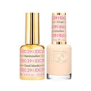 DND DC Gel Polish - Marshmallow Cloud #291 (with Free Matching Polish)