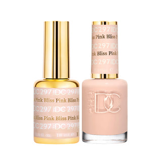DND DC Gel Polish - Pink Bliss #297 (with Free Matching Polish)