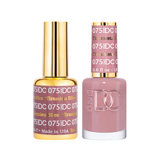 DND DC Gel Polish - Tiramisu Slice #075 (with Free Matching Polish)