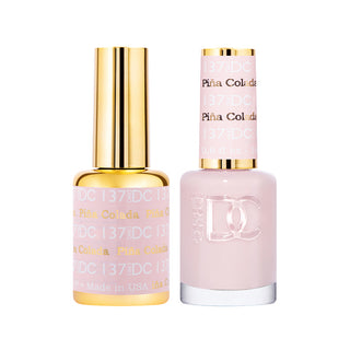 DND DC Gel Polish - Pina Colada #137 (with Free Matching Polish)