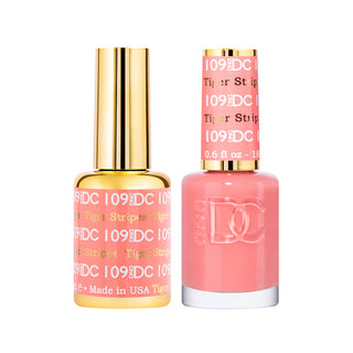 DND DC Gel Polish - Tiger Stripes #109 (with Free Matching Polish)
