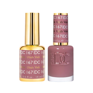 DND DC Gel Polish - Utah Vale #167 (with Free Matching Polish)