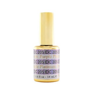 DND DC Platinum Gel Polish - Purple #205