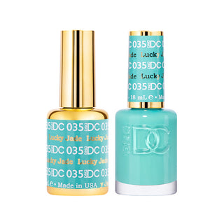 DND DC Gel Polish - Lucky Jade #035 (with Free Matching Polish)