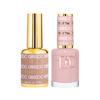 DND DC Gel Polish - Turf Tan #088 (with Free Matching Polish)