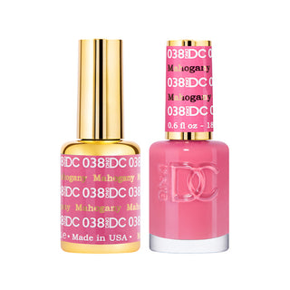 DND DC Gel Polish - Mahogany #038 (with Free Matching Polish)