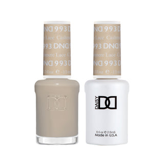 Daisy DND Gel Polish - Cashmere Lace #993 (with Free Matching Polish)