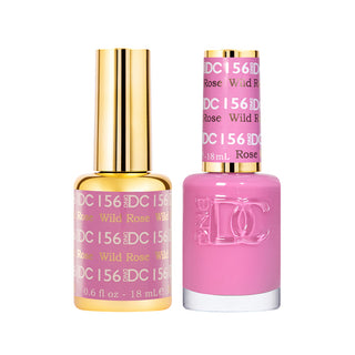 DND DC Gel Polish - Wild Rose #156 (with Free Matching Polish)