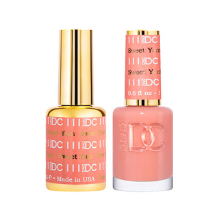DND DC Gel Polish - Sweet Yam #111 (with Free Matching Polish)