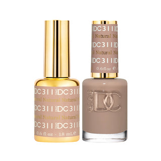 DND DC Gel Polish - Natural #311 (with Free Matching Polish)