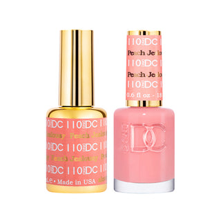 DND DC Gel Polish - Peach Jealousy #110 (with Free Matching Polish)