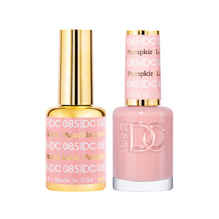 DND DC Gel Polish - Pumpkin Latte #085 (with Free Matching Polish)