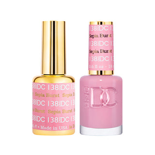 DND DC Gel Polish - Sepia Burst #138 (with Free Matching Polish)